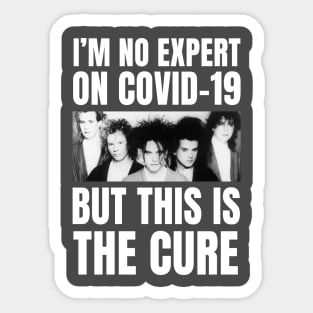 Covid Cure Sticker